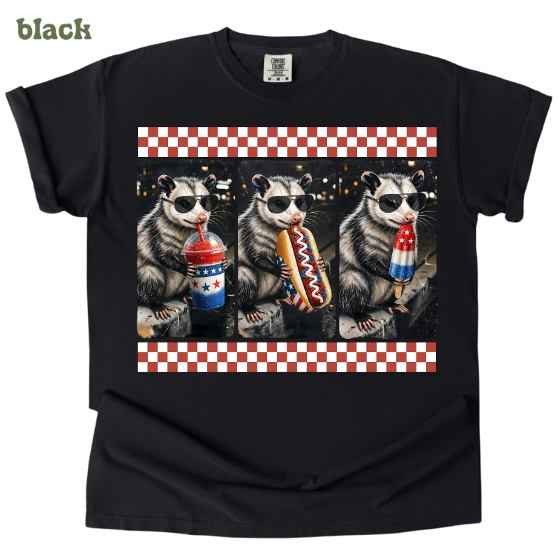 patriotic opossum