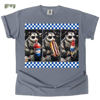 patriotic opossum