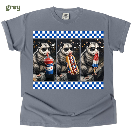 patriotic opossum