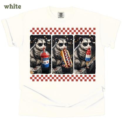 patriotic opossum