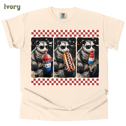 patriotic opossum