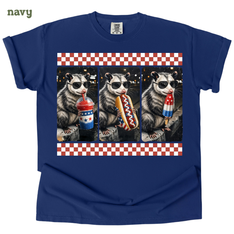 patriotic opossum