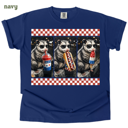 patriotic opossum