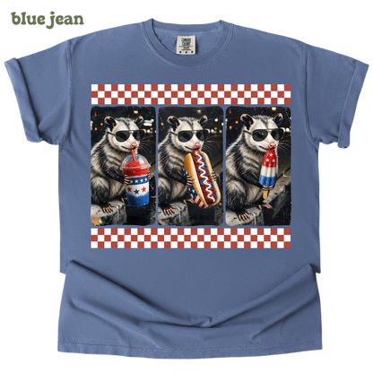 patriotic opossum