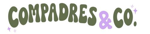 Logo of 'Compadres & Co.' with a stylized design on a white background