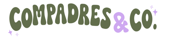 Logo of 'Compadres & Co.' with a stylized design on a white background